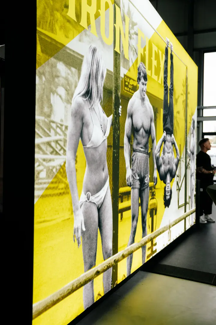 Back-to-the-Roots Wandgestaltung im IRON FLEX